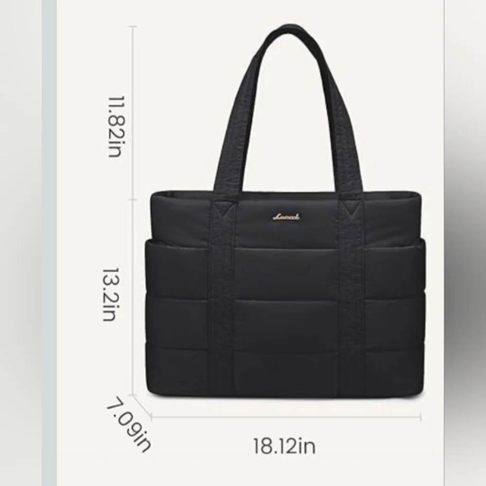 Lovevook Large Quilted Puffer Tote